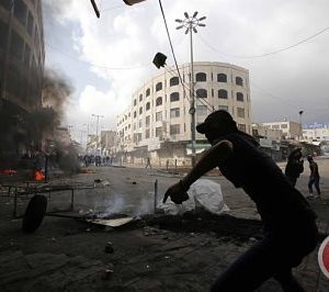 Affrontement en Cisjordanie