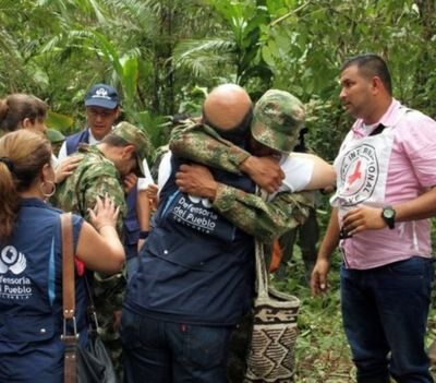 La libération des militaires