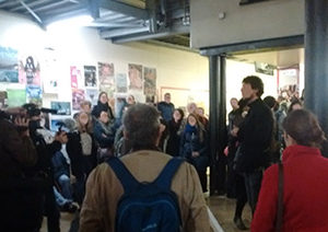 Dans la cour du Pianofabriek...