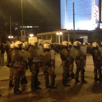 6.000 policiers à Athènes