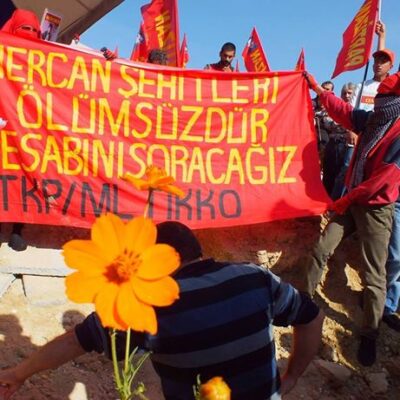 Funérailles des combattants tués à Mercan