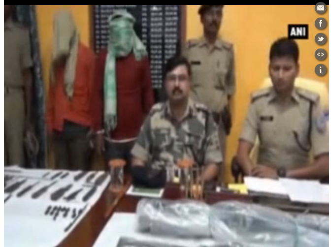 Présentation des deux prisonniers et de la saisie