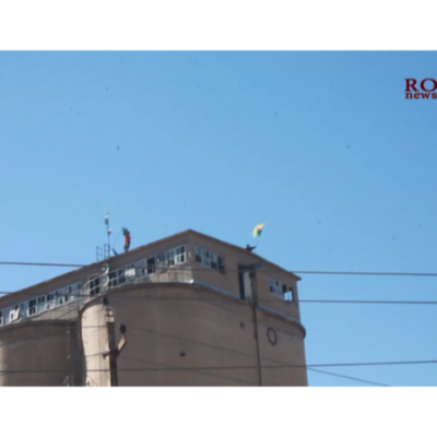 Les drapeaux HPG et YPS à Shengal.