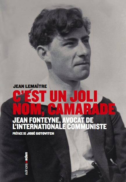 Le livre de Jean Lemaître sur Jean Fonteyne