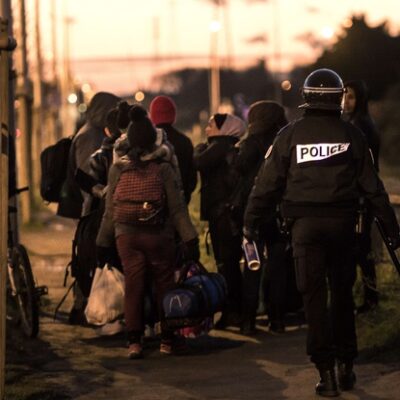 Les affrontements à Calais