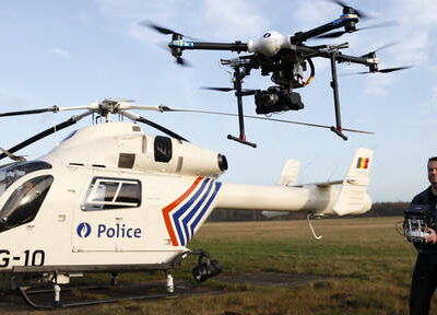 Le premier drone de la police fédérale