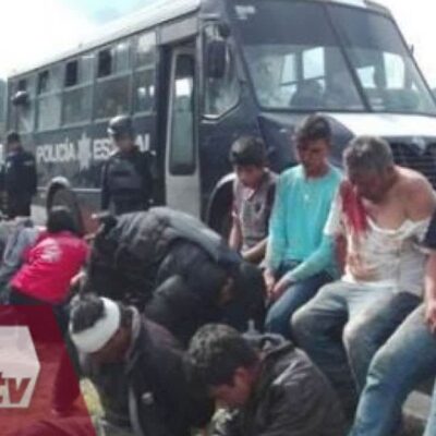 Manifestants arrêtés après les affrontements au péage