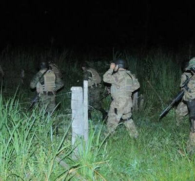 Les troupes de la FTC à la recherche des guérilleros