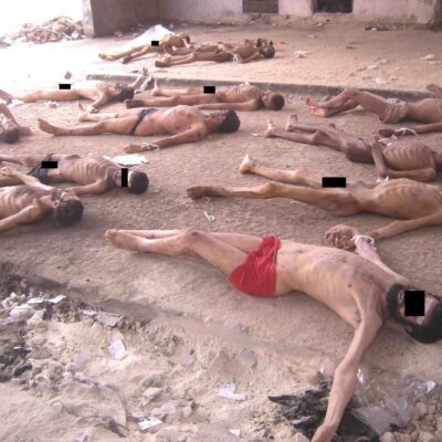 Dépouilles de prisonniers politiques syriens