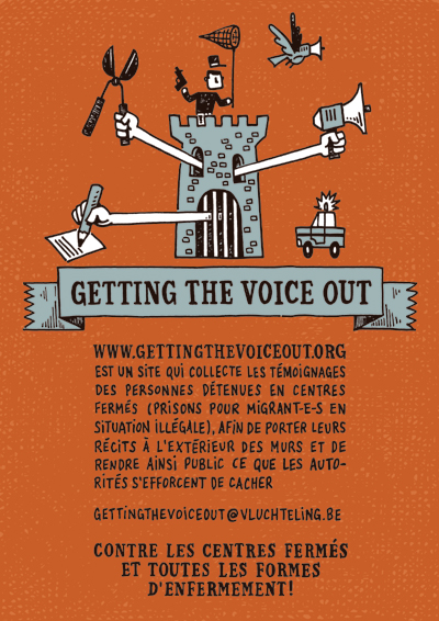 Getting the Voice Out fait sortir les témoignages des centres fermés