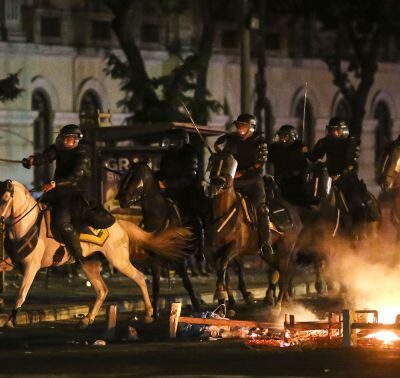 Affrontements à Sao Paulo