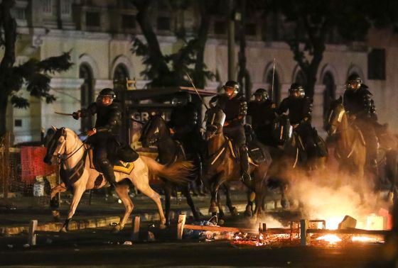 Affrontements à Sao Paulo