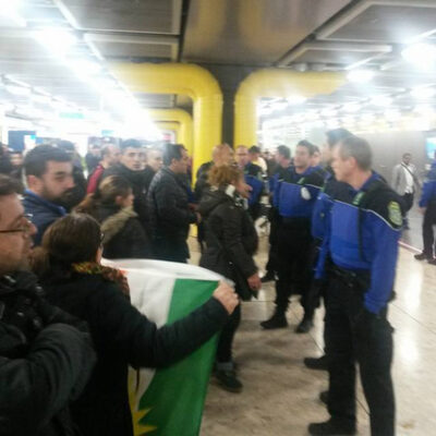 A l'aéroport de Genève ce mardi
