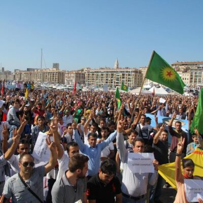 Manifestation des Kurdes de Marseille