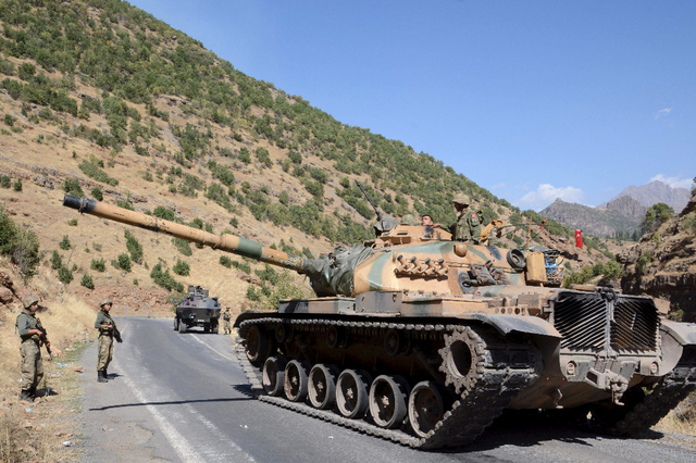 Opération militaire turque au Kurdistan