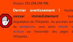 L'ultimatum que le Ministère de l'Intérieur a reçu.
