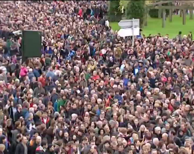 La manifestation de Bayonne