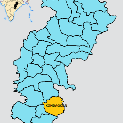 District de Kondagaon dans le Chhattisgarh