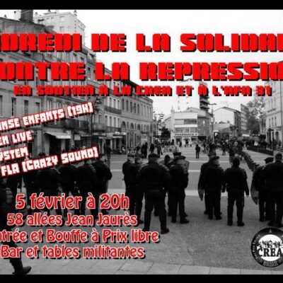 Soirée anti-rep à Toulouse