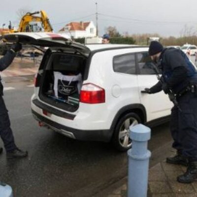 Contrôle à Adinkerke, mercredi