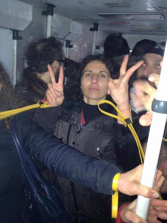 Manifestants interpellés Manifestants interpellés