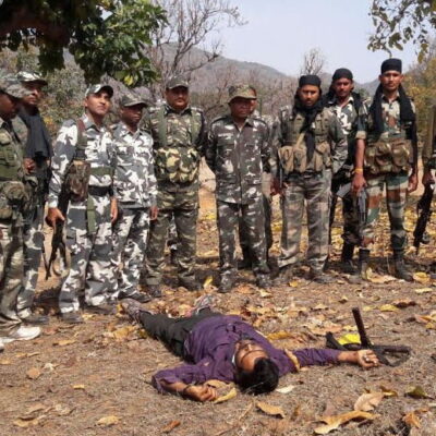 Le corps de Sanjay Yadav