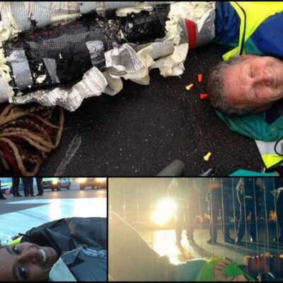 Le blocage de l'aéroport