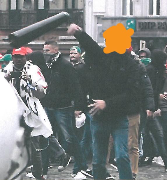 Une des photos diffusées par le parquet (retraitée par nos soins)