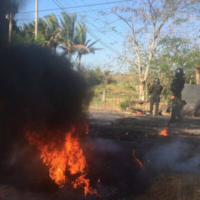 Affrontements au Salvador
