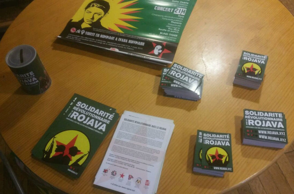 Succès de la soirée de soutien au Rojava