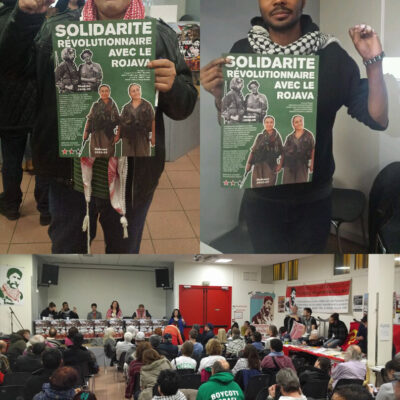 Meeting pour Georges Abdallah à Paris