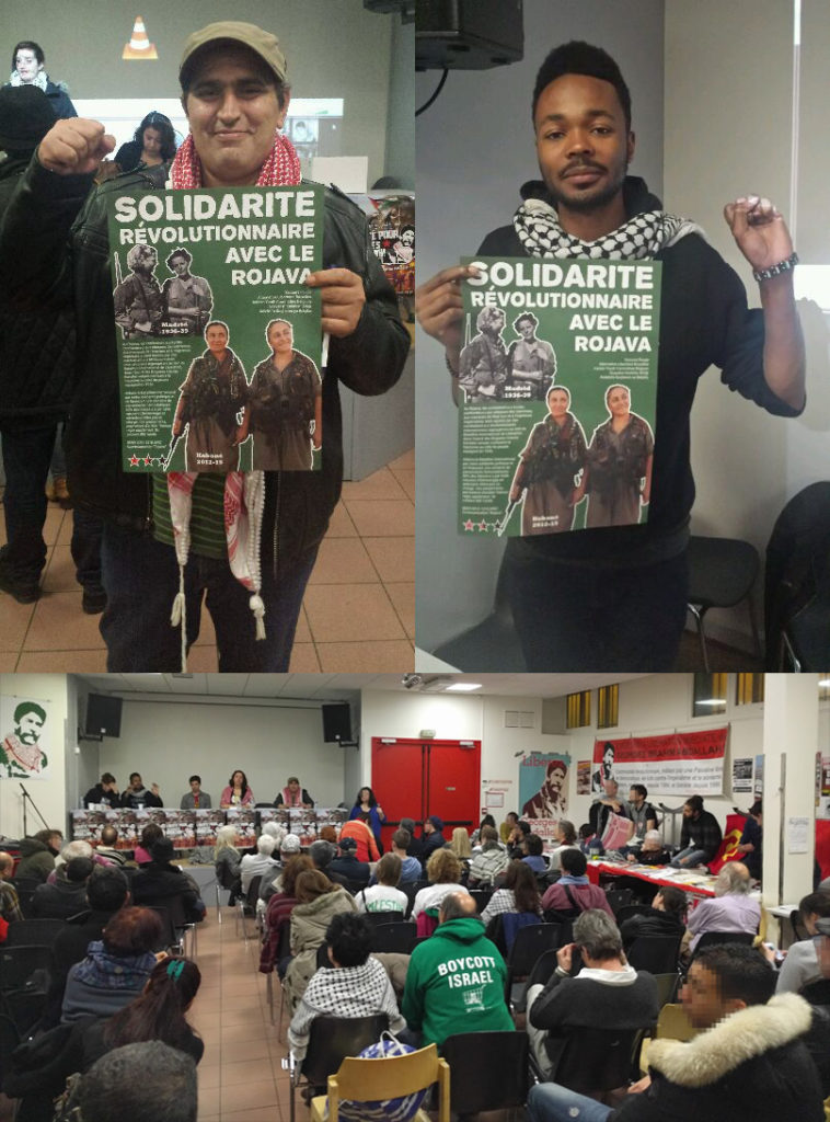 Meeting pour Georges Abdallah à Paris