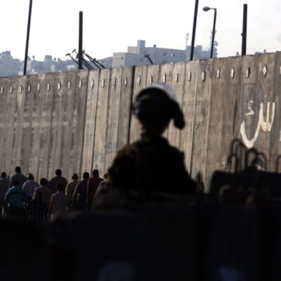 Check point à Qalandiya