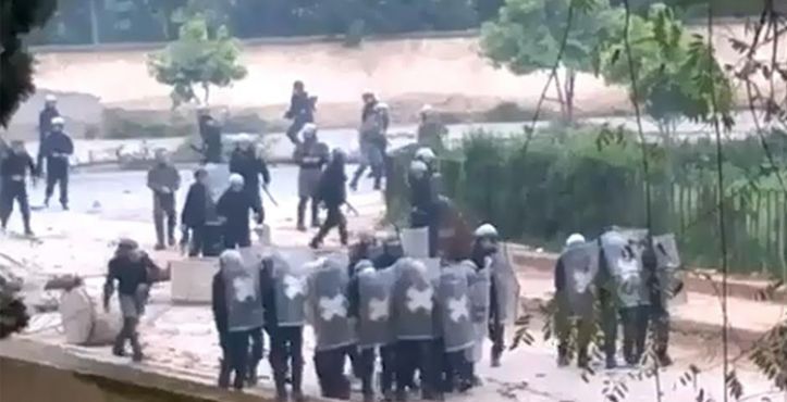 Affrontements à la faculté de Saiss