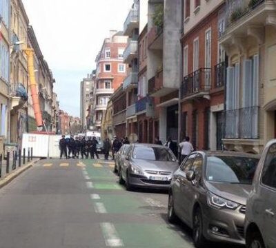 L'opération de police à Toulouse