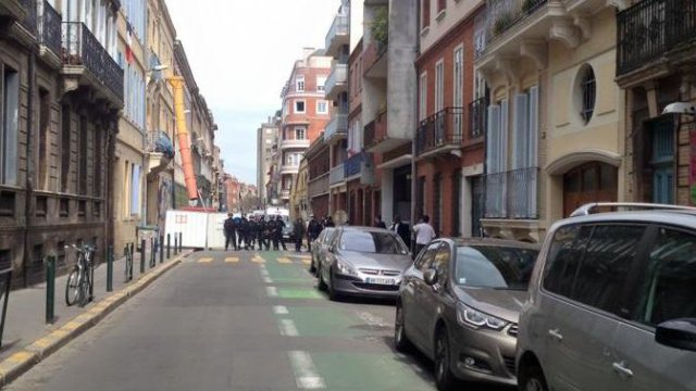 L'opération de police à Toulouse L'opération de police à Toulouse