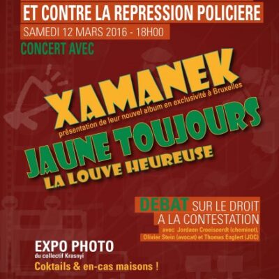 Soirée contre la répression ce soir