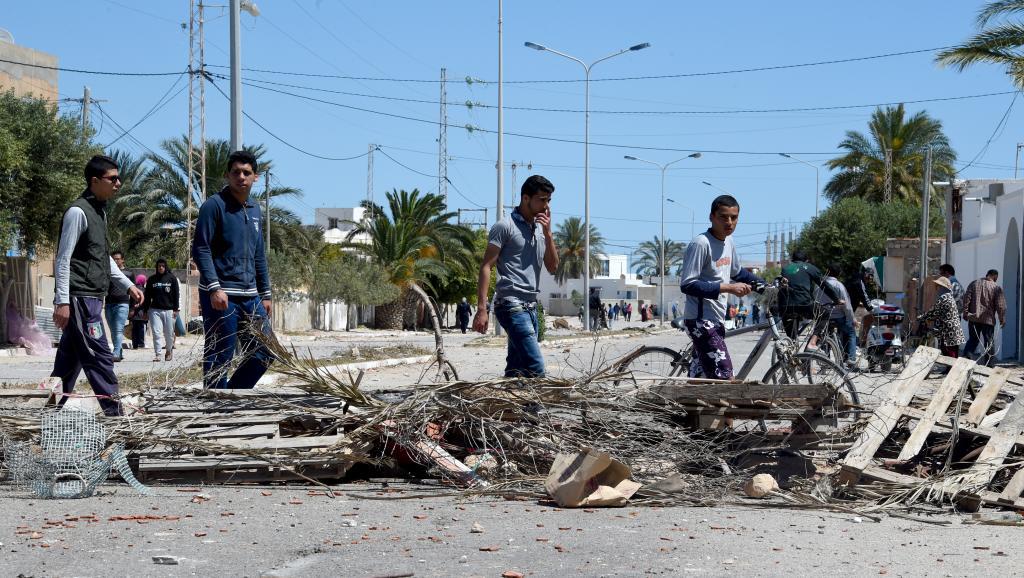 Barricade aux îles Kerkennah