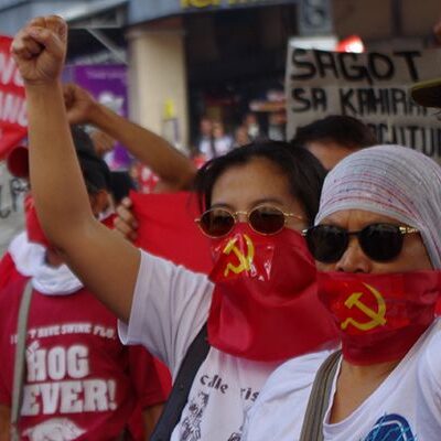 Manifestation de sympathisants de la guérilla