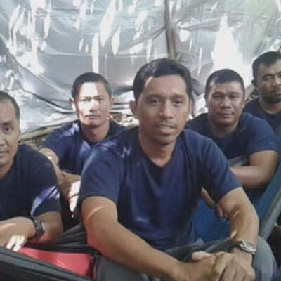 Les policiers capturés