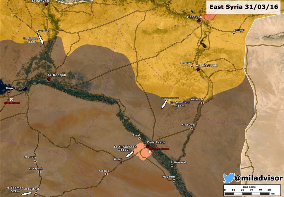 Carte de Ciziré au 31 mars 2016