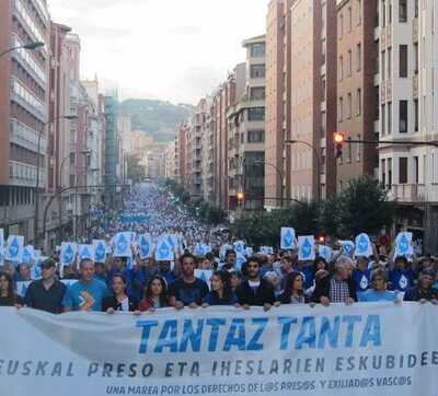 Manifestation de soutien aux inculpés d'Herrira
