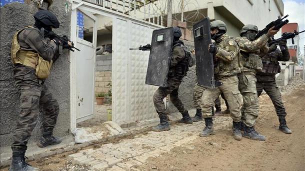 Militaires turcs à Nusaybin