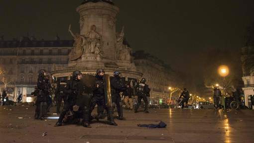 Affrontements à la Nuit Debout