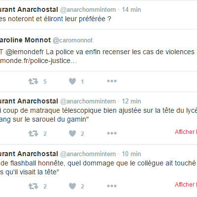 Twitter commente la décision de l'IGPN