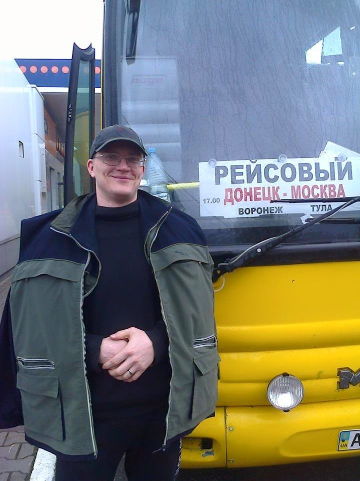 Andreï Sokolov après son passage de la frontière Andreï Sokolov après son passage de la frontière