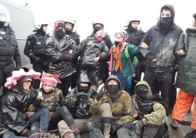 Le camp antinucléaire à Pyhäjoki.