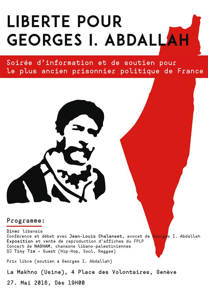 Affiche de la soirée