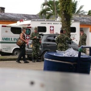 Evacuation du corps du militaire tué aujourd'hui