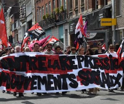 La manifestation à Lille